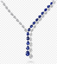 Graff Cross Over Necklace Png HD
