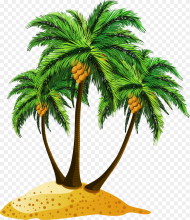 Date Palm Tree Cartoon Hd Png Download
