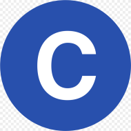 Bull Circle Icon Png Letter C In