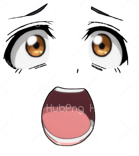 ahegao face png hd clipart Transparent Background Image for Free