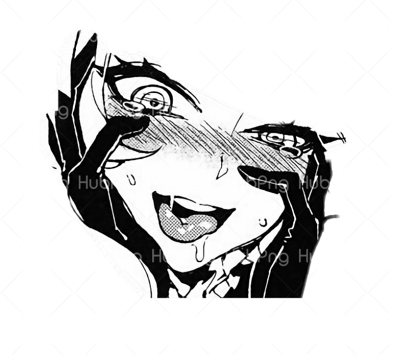 ahegao hd photo Transparent Background Image for Free