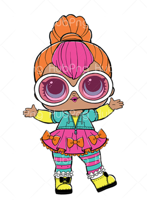 animated girl lol png Transparent Background Image for Free