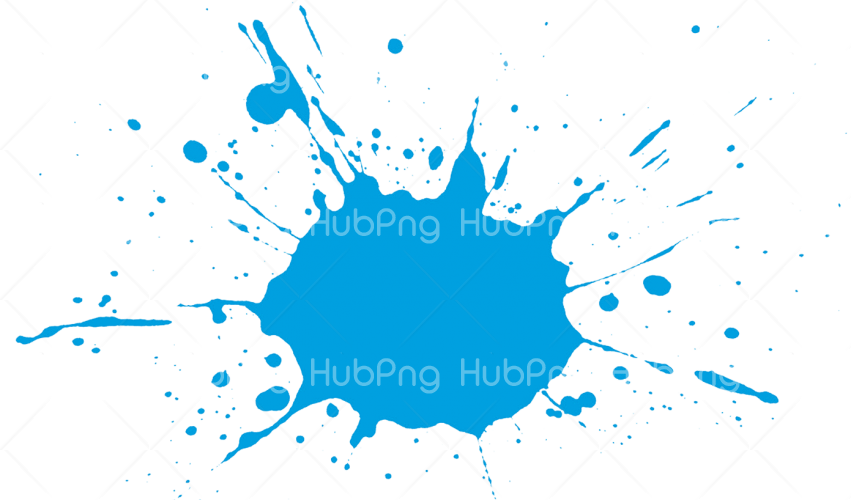 Download Blue Splatter Png Transparent Background Image For Free