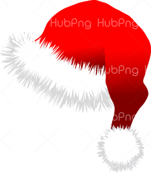 cartoon santa hat png Transparent Background Image for Free