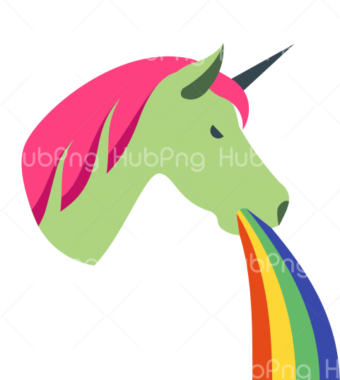 cartoon unicorn Transparent Background Image for Free