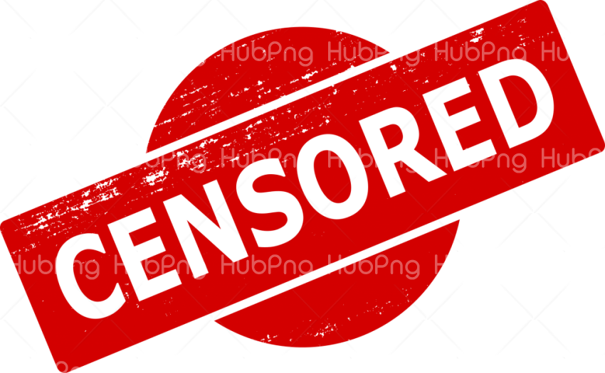 censored png Transparent Background Image for Free