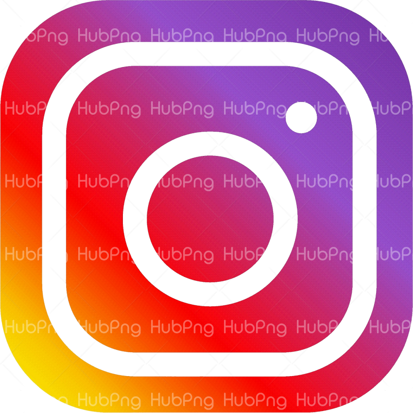 color instagram PNG logo Transparent Background Image for Free