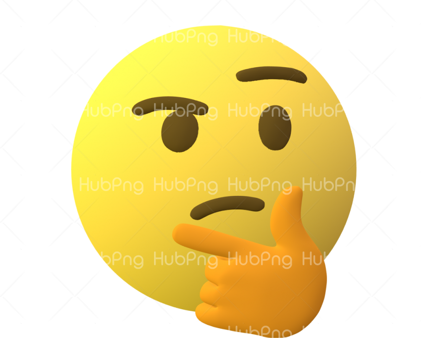 discord emojis thinking Transparent Background Image for Free
