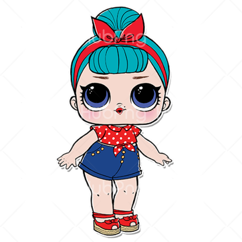 Doll Action Toy lol png clipart Transparent Background Image for Free