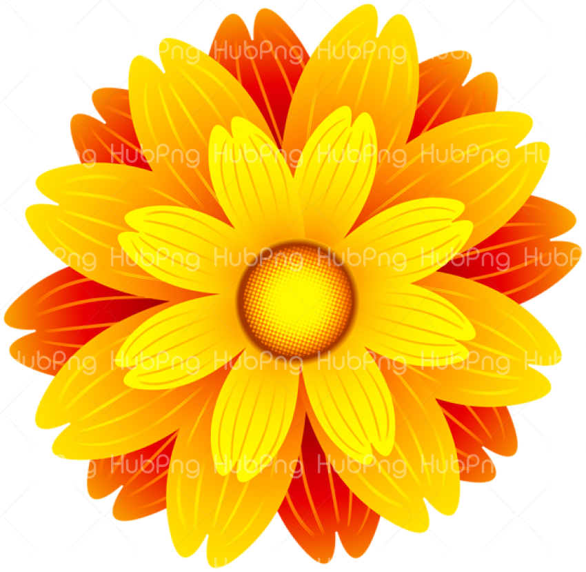 flower vector yellow png Transparent Background Image for Free