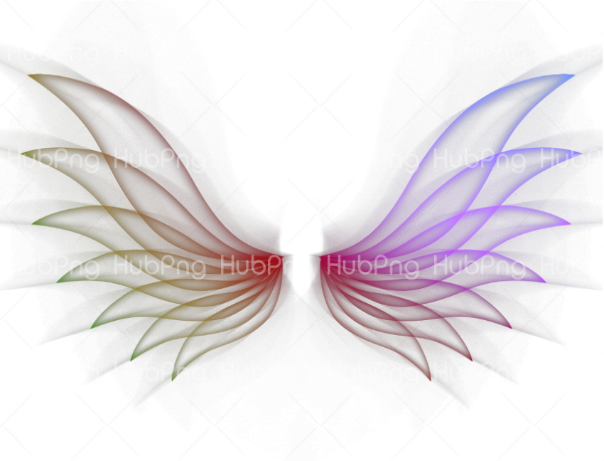 glow png wings Transparent Background Image for Free