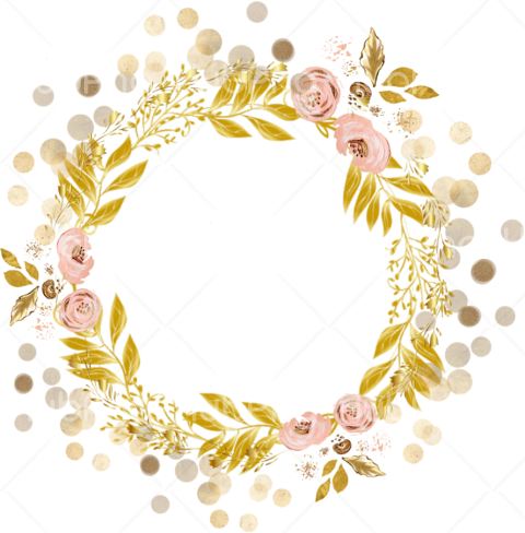 gold border png circle Transparent Background Image for Free