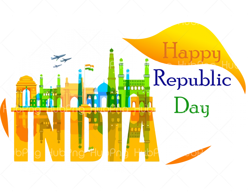 happy india republic day png Transparent Background Image for Free
