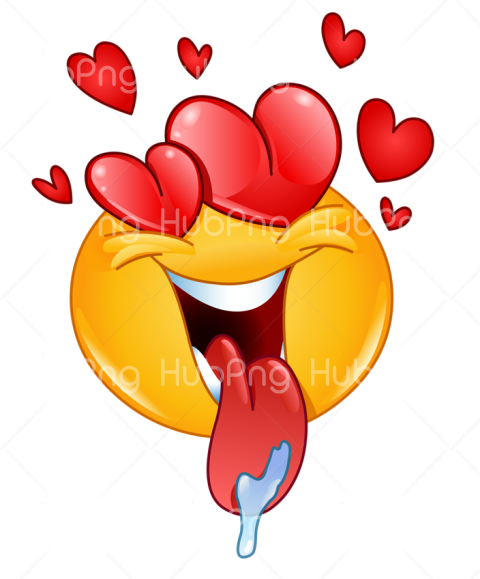 heart emoji png love sticker Transparent Background Image for Free