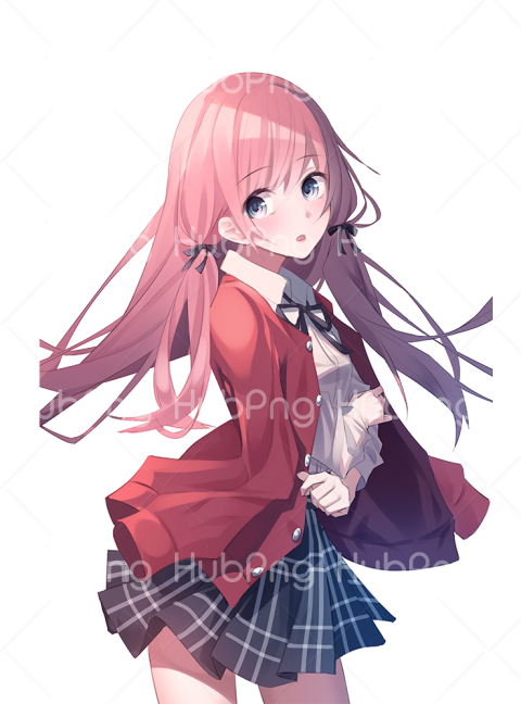 kawaii anime girl Transparent Background Image for Free