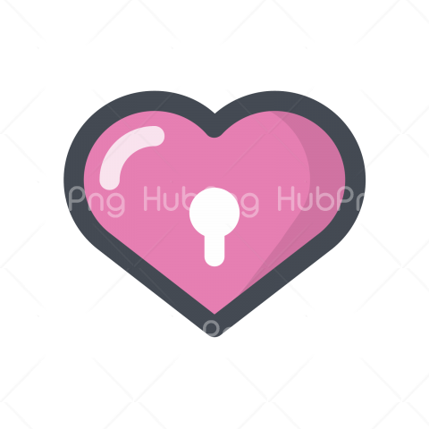 key heart emoji png Transparent Background Image for Free