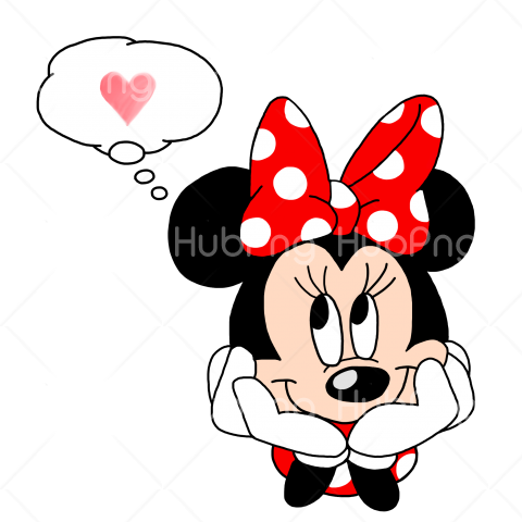 love minnie png red clipart Transparent Background Image for Free