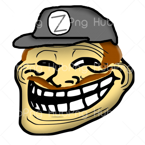 meme Trollface png comic Transparent Background Image for Free