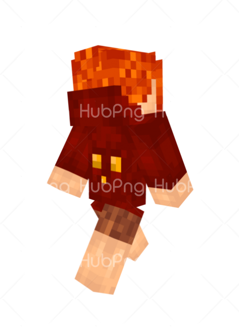 minecraft girl skin Transparent Background Image for Free