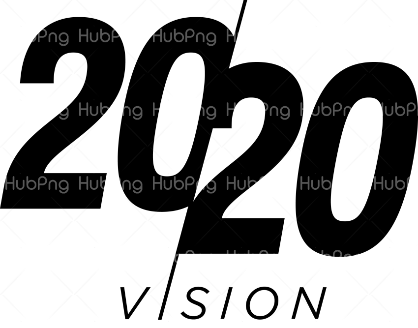 New Year 2020 PNG File Transparent Background Image for Free
