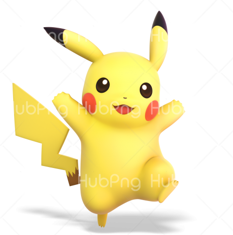 pikachu png 3d Transparent Background Image for Free
