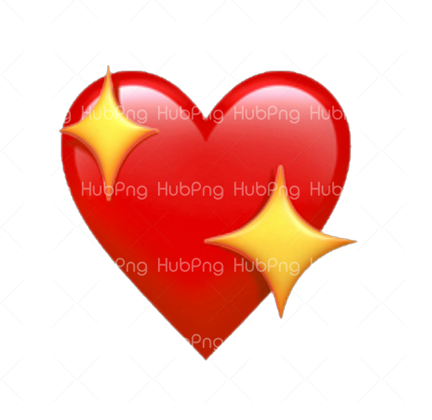 red heart emoji Transparent Background Image for Free
