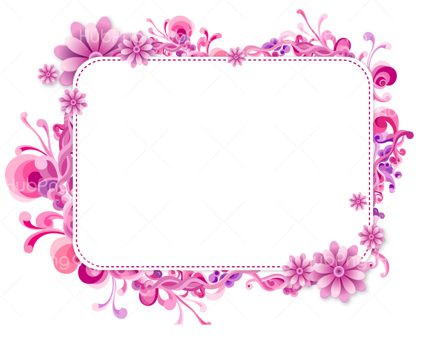 Download rosa molduras png Transparent Background Image for Free