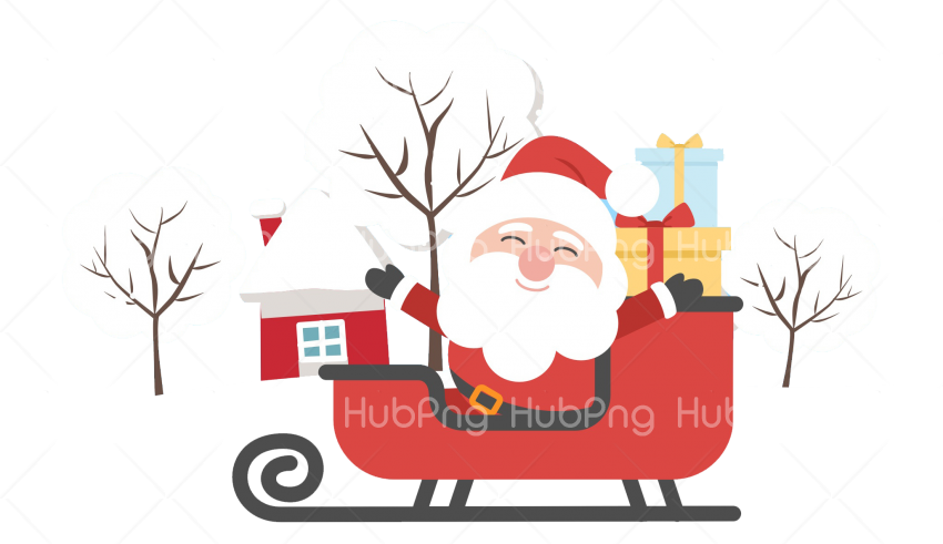 santa cartoon png ice Transparent Background Image for Free