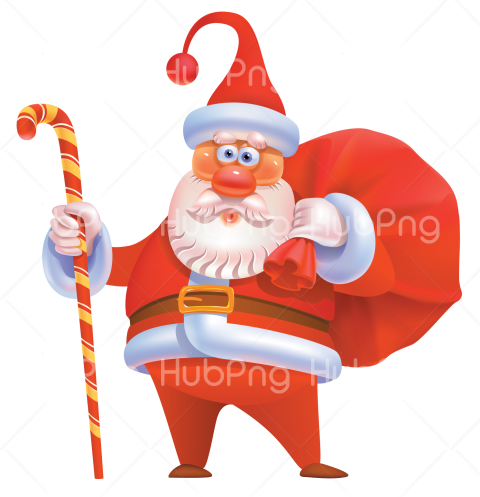 santa claus png christmas hd clipart Transparent Background Image for Free