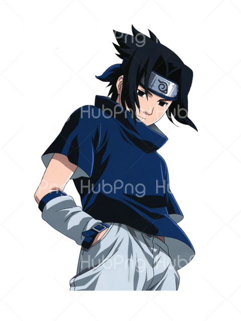 sasuke png cartoon Transparent Background Image for Free