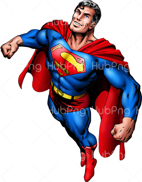 superman png flying Transparent Background Image for Free