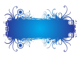 banner png ribbon text blue