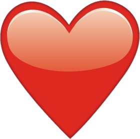 emoji background heart