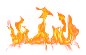 Fire flame clipart transparent png