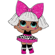 Girl Doll Coloring LOL PNG