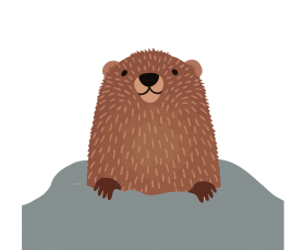 groundhog png otter beaver