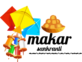 logo happy makar sankranti png