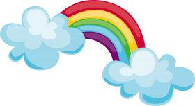 rainbow png clipart